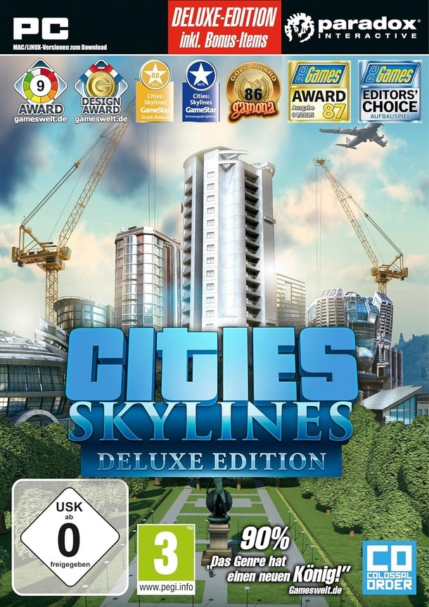 Cities Skylines Digital Deluxe Edition Digitaler Code Deutsche