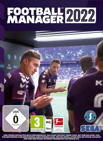 Football Manager 2022 Digitaler Code Deutsche